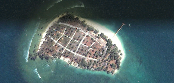 Citra Satelit Google Pulau Umang Tahun 2003