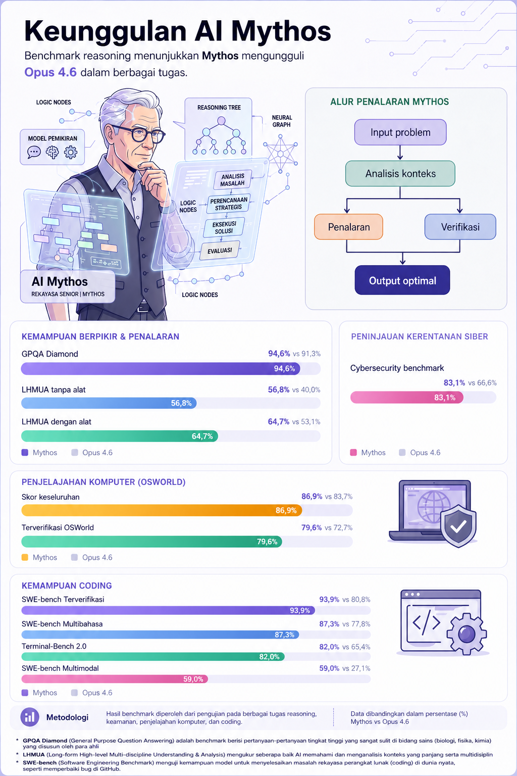 Keunggulan AI Mythos hasil pengujian Anthropic