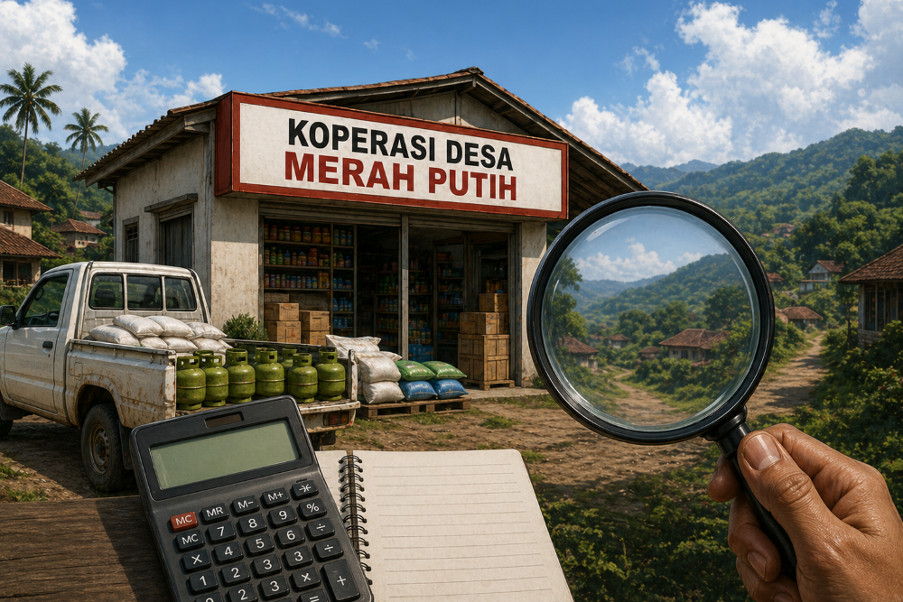 Ilustrasi Kopdes Merah Putih