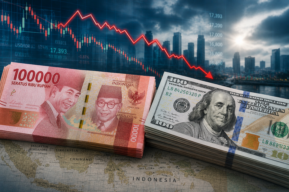 Rupiah, pelemahan rupiah, dolar 
