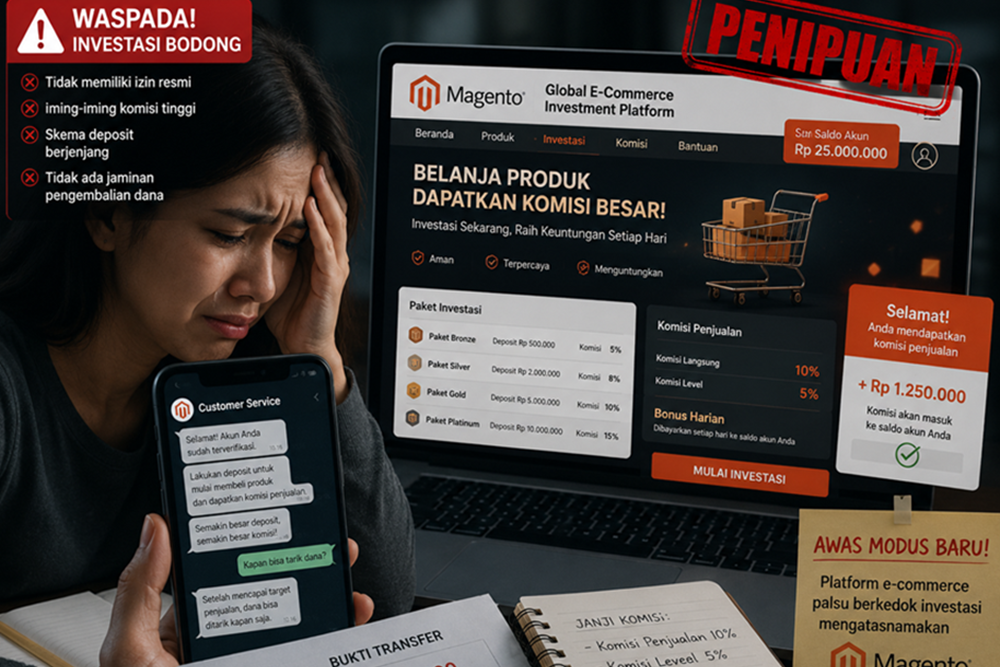 Ilustrasi investasi bodong