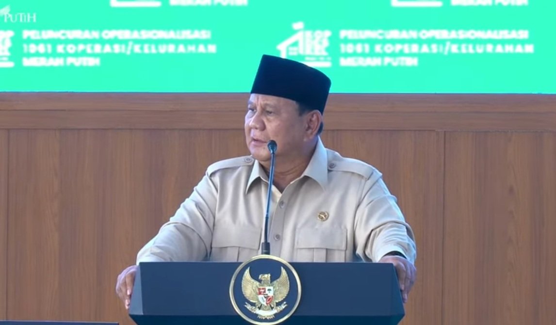 Presiden Prabowo Resmikan Kopdes Merah Putih di Nganjuk