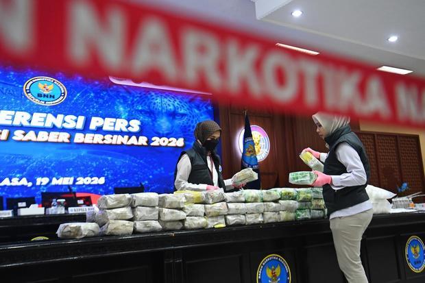 BNN rilis hasil Operasi Saber Bersinar 2026