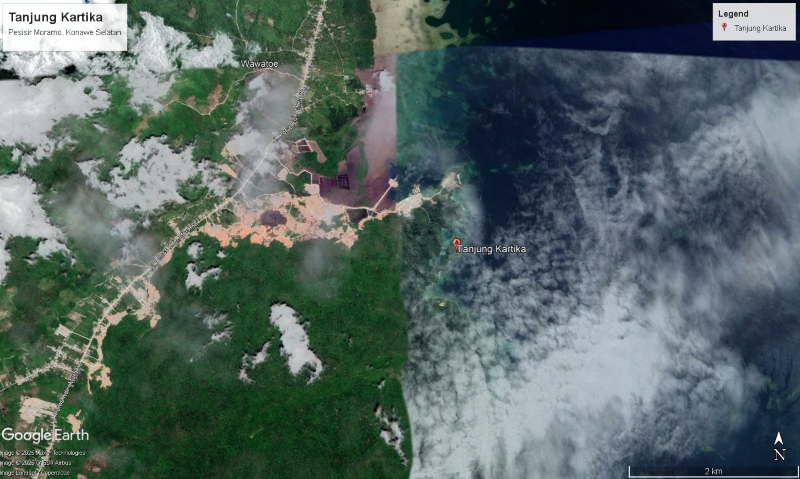 Pantai Kartika, Konawe Selatan, 2020