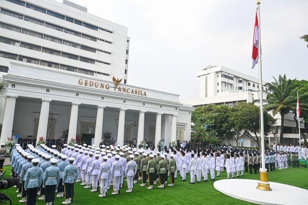 Presiden pimpin upacara peringatan Hari Lahir Pancasila
