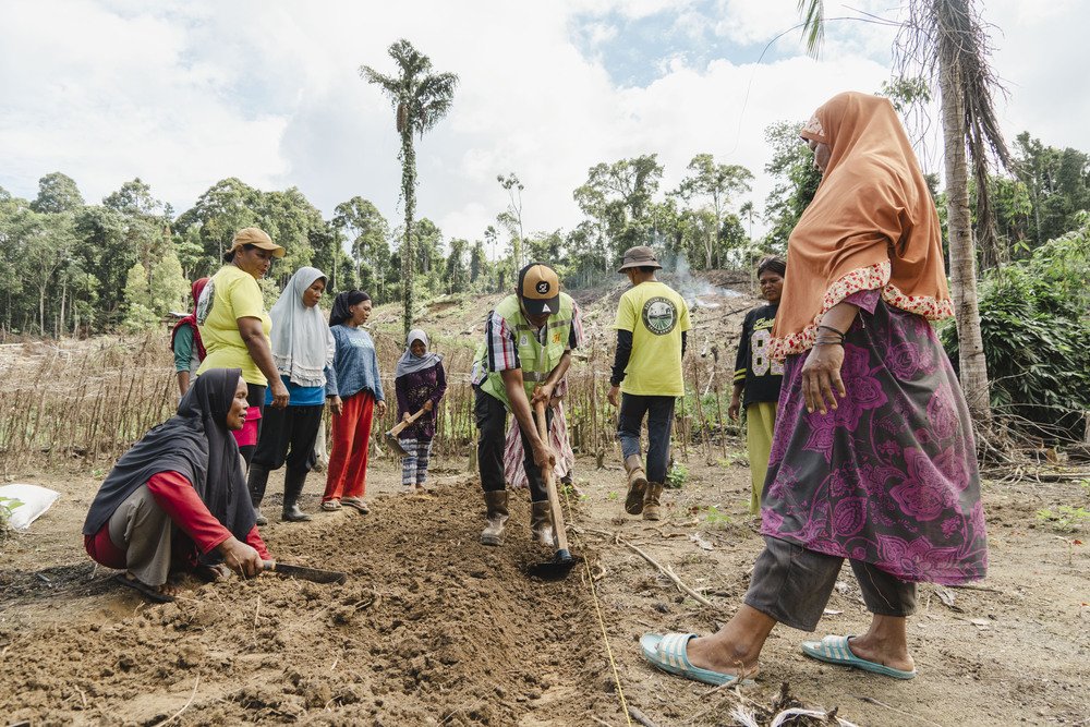 Petani di Desa Soligi
