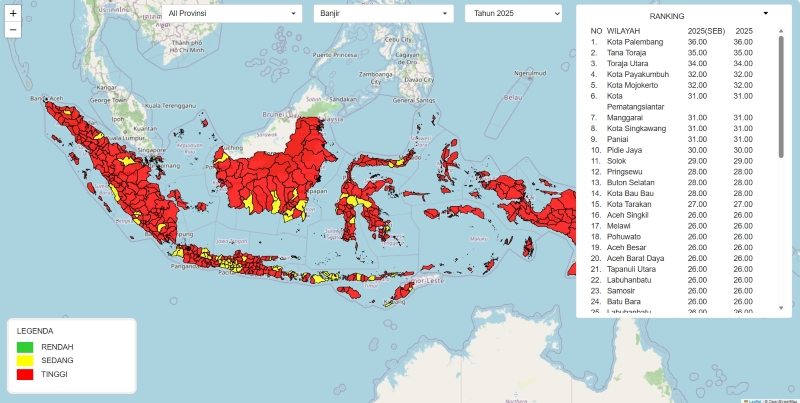 Indeks Risiko Banjir