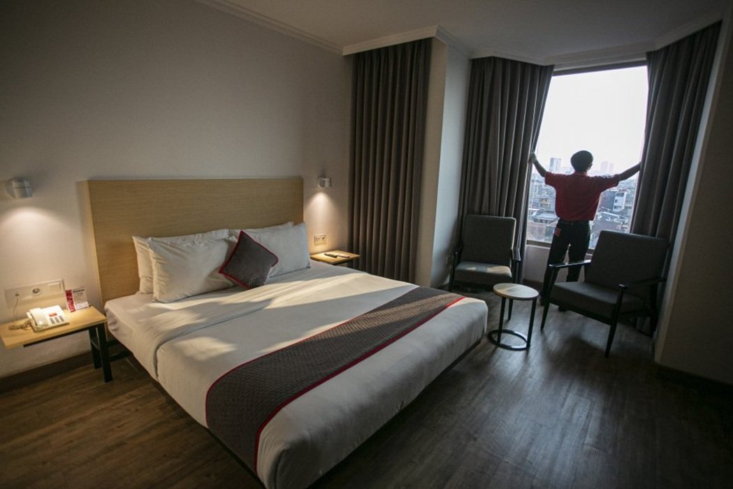 Ilustrasi kamar hotel