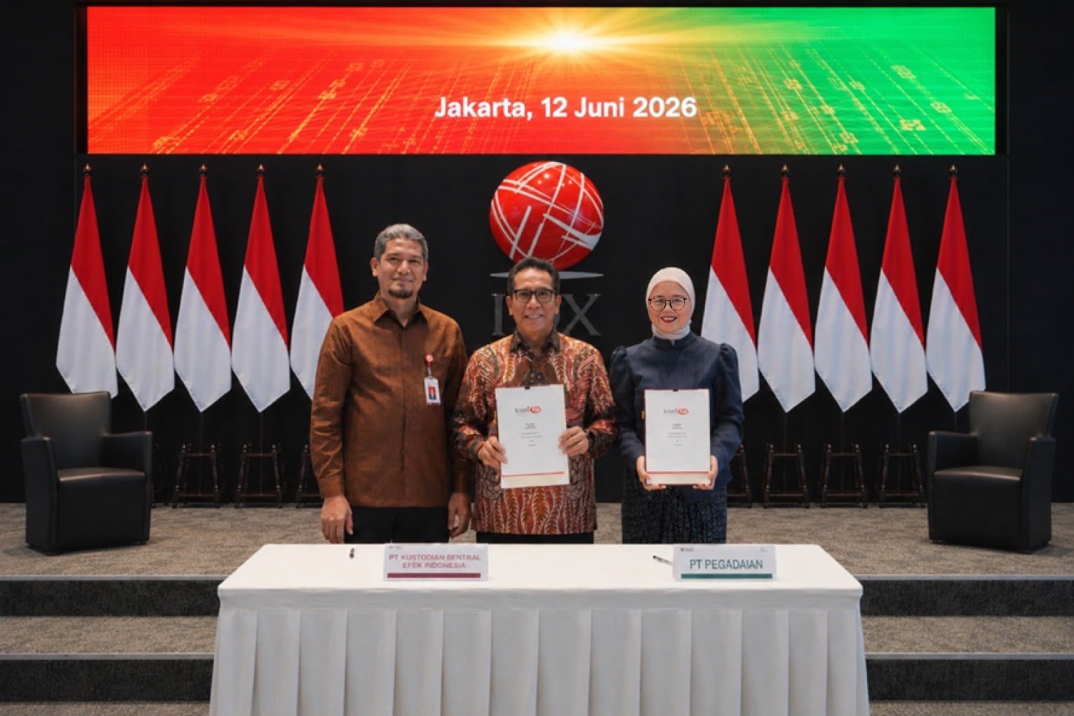 Pegadaian dan KSEI Perkuat Ekosistem Emas Melalui Investasi ETF Emas 