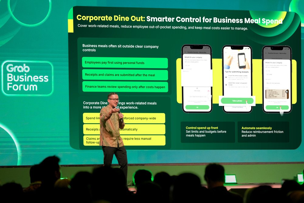 Grab For Business Luncurkan Corporate Dine Out, Praktis Kelola Biaya Makan