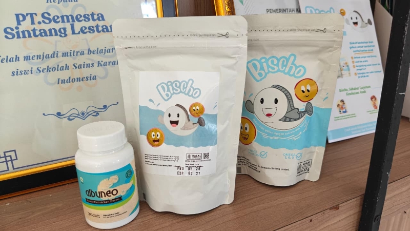Produk berbasis ikan gabus produksi PT Semesta Sintang Lestari