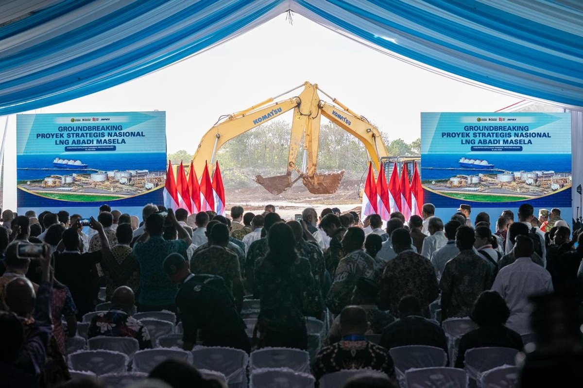 Groundbreaking Blok Masela