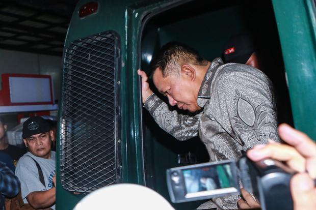 Febrie Adriansyah ditahan di Rutan KPK