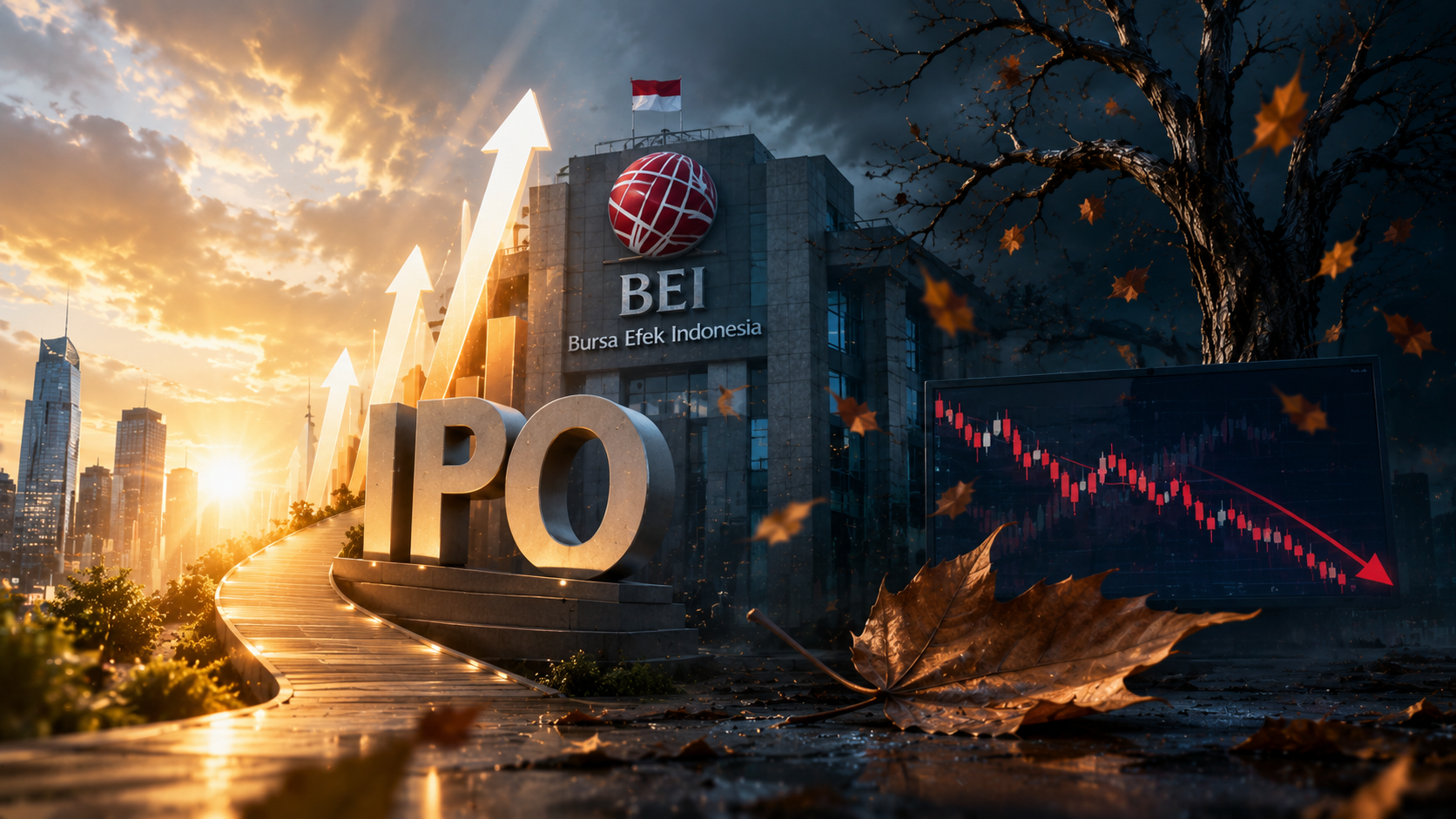 Musim gugur IPO di Bursa Efek Indonesia