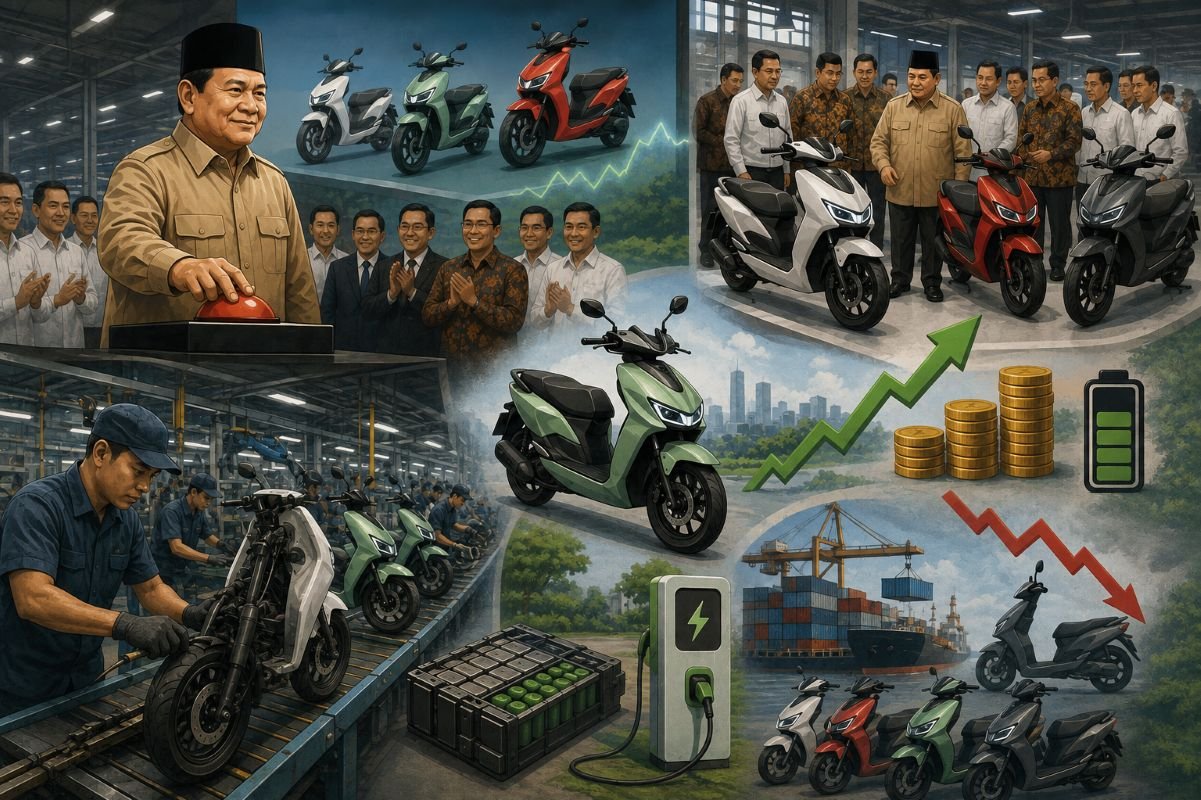 Ilustrasi Motor Listrik 