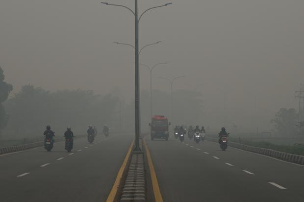 Kategori kualitas udara Pontianak sangat berbahaya