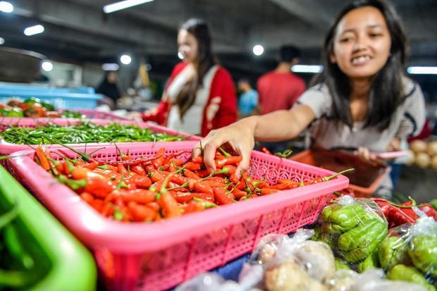 Kenaikan harga cabai akibat kemarau panjang