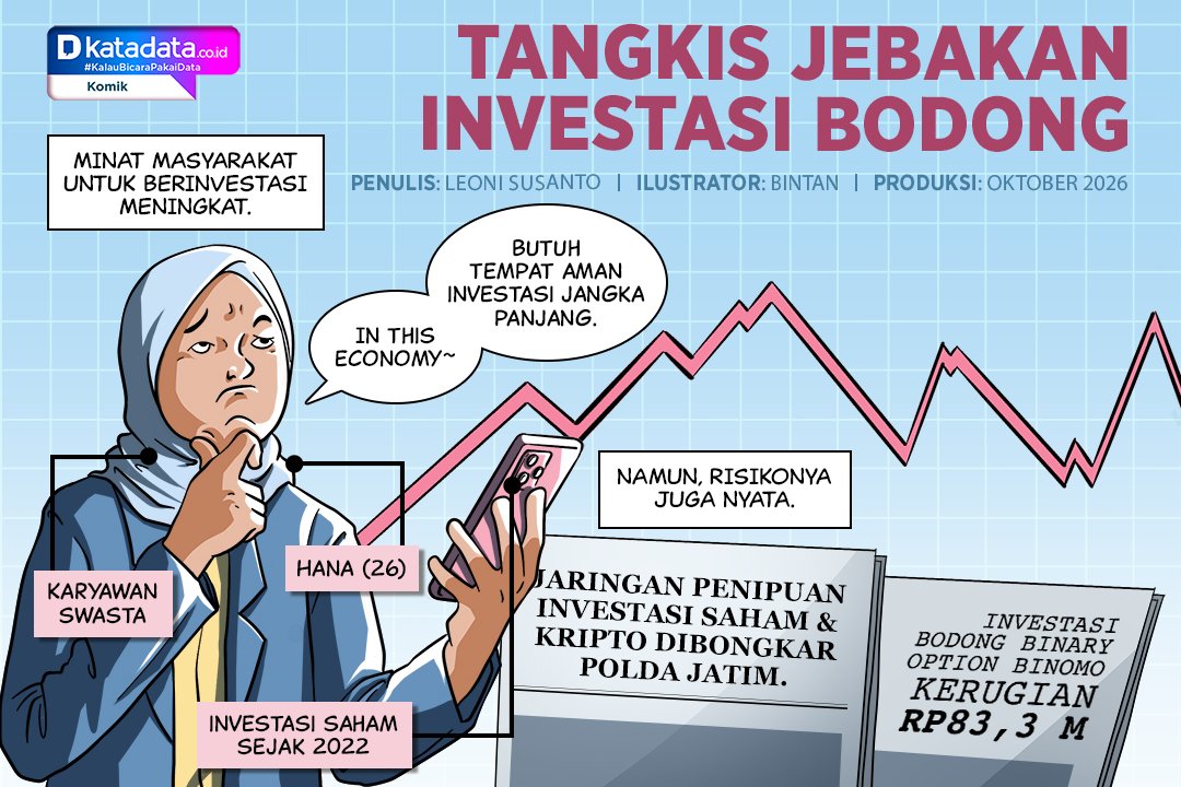 KOMIK: Tangkis Jebakan Investasi Bodong