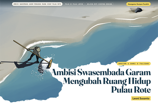 Ambisi Swasembada Garam Pulau Rote