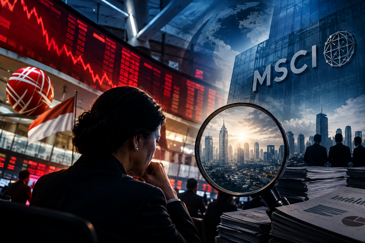 IHSG di tengah tekanan MSCI