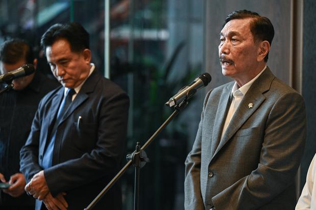 Pertemuan Ketua DEN dengan Menko Kumham Imipas