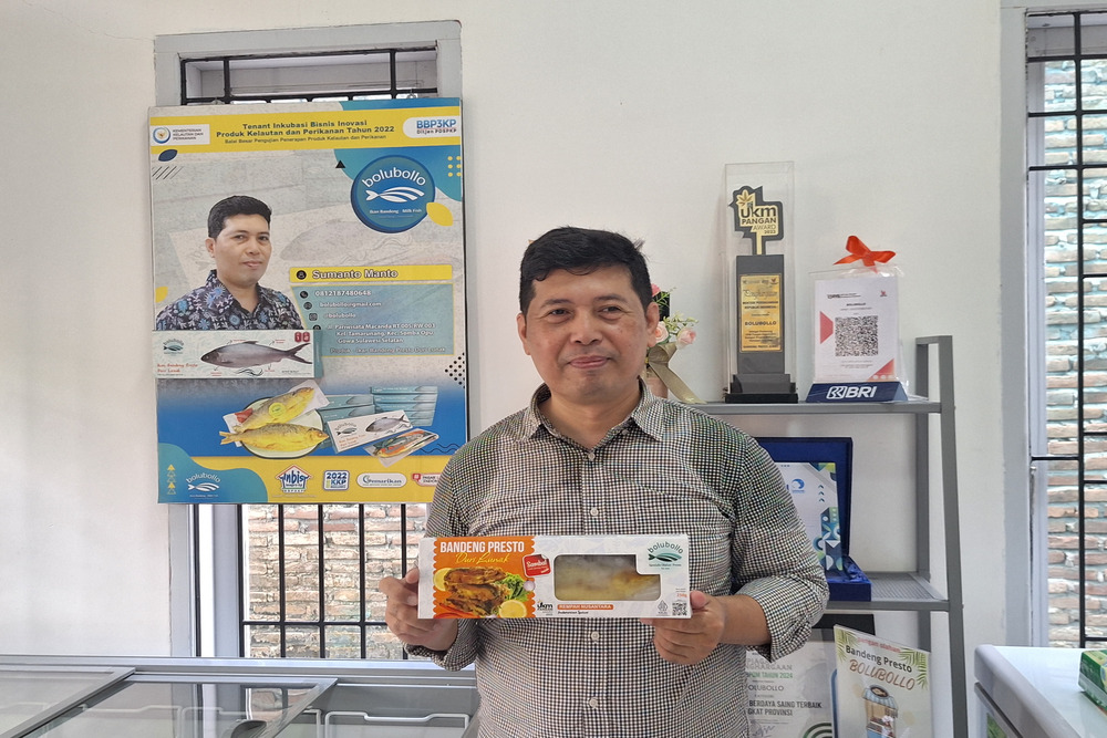 Sumanto, Founder Bandeng Presto Bolubollo