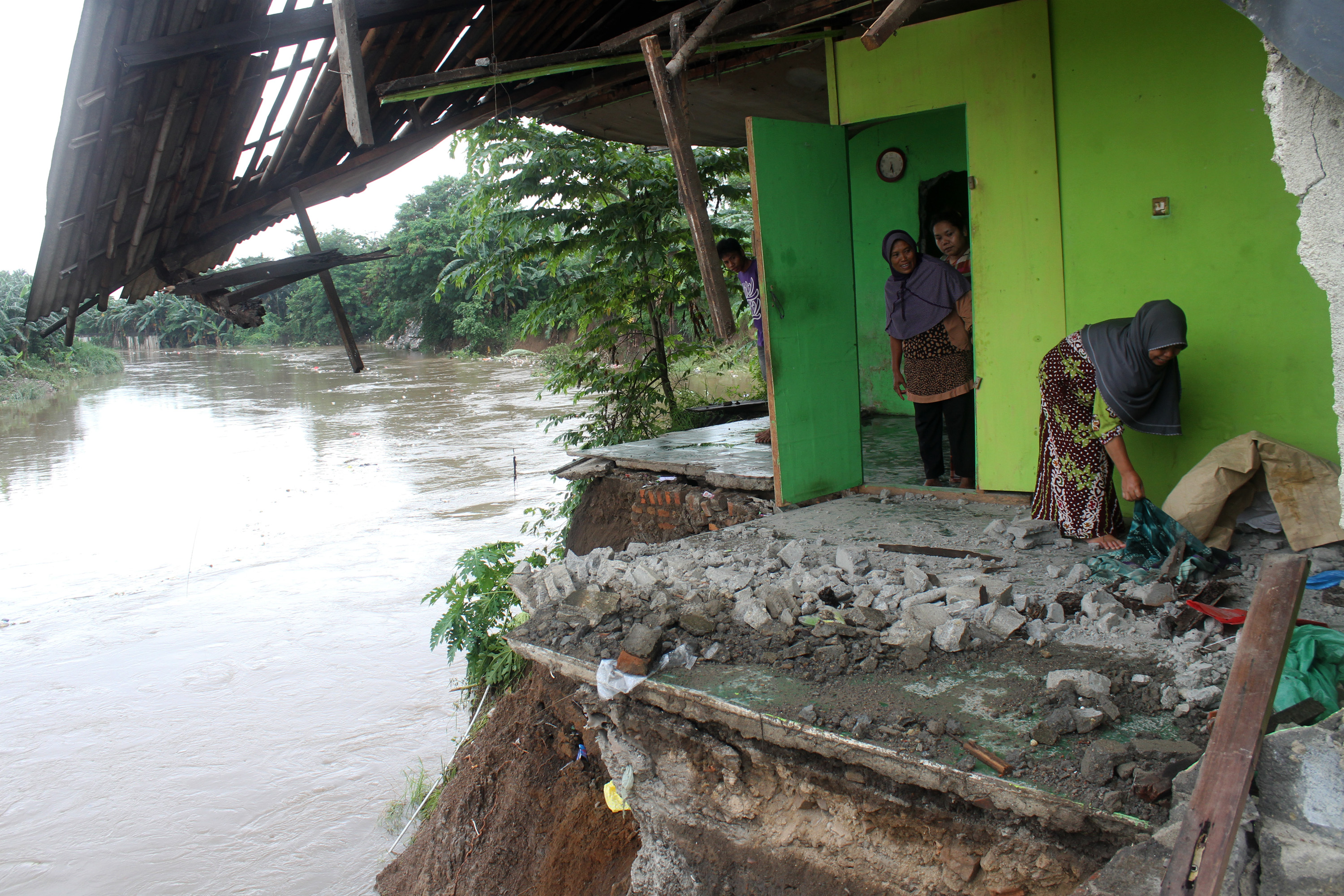 Bencana Hidrometeorologi Yang Merendam Banyak Daerah - Foto Katadata.co.id