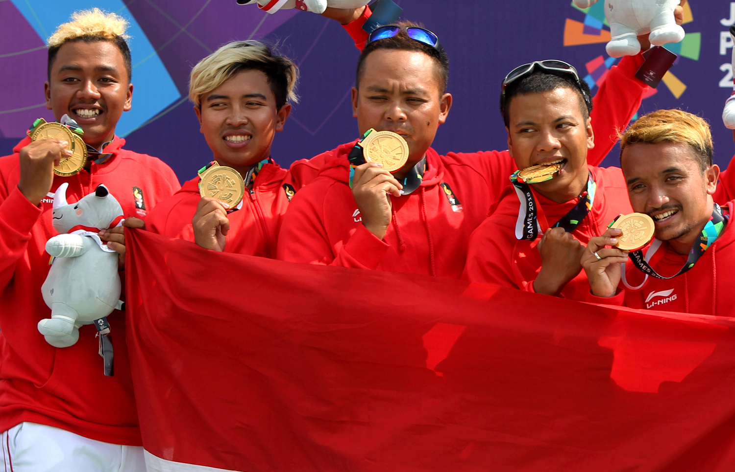 Para Juara Pengharum Bangsa di Asian Games 2018 Foto Katadata.co.id