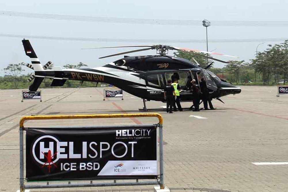 Helispot Helicity di ICE BSD
