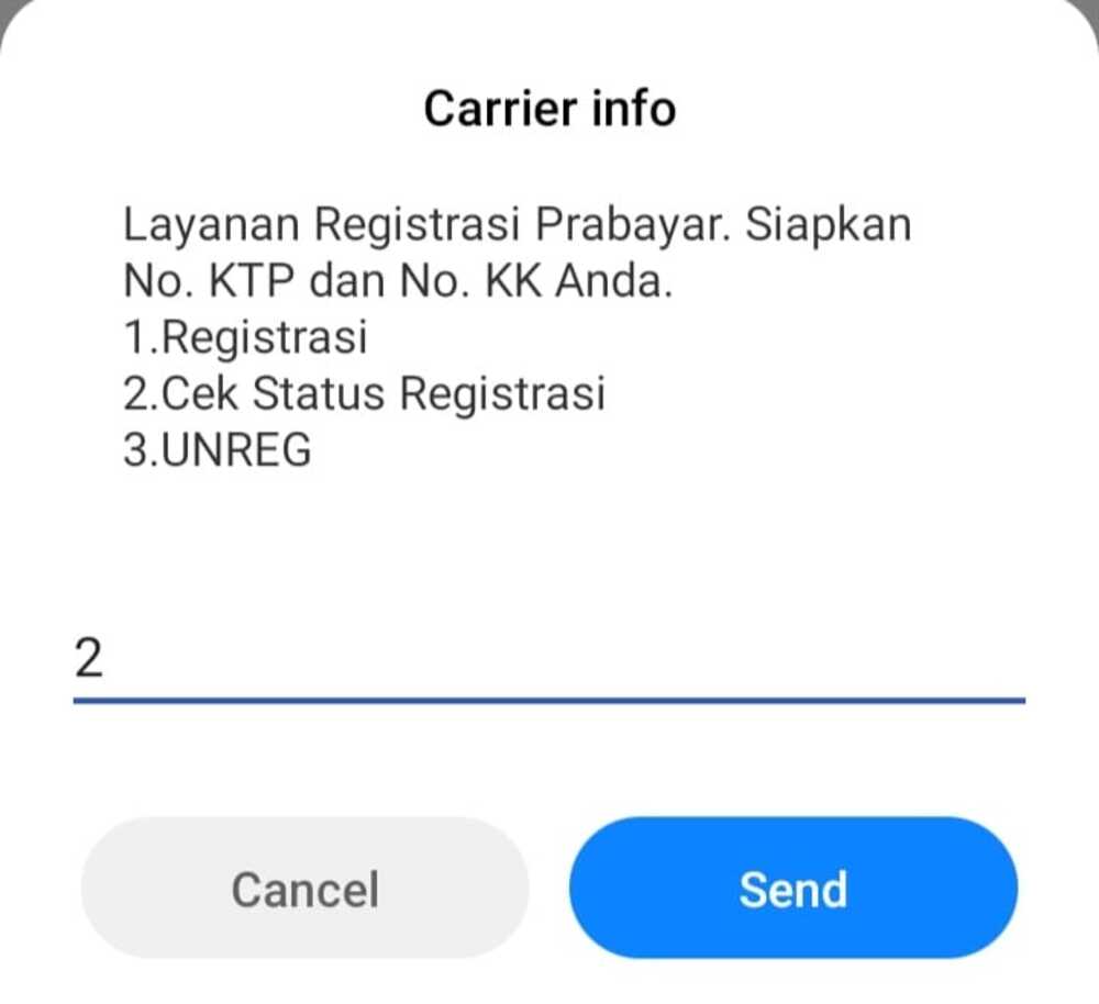 Cek Registrasi Kartu SIM Telkomsel