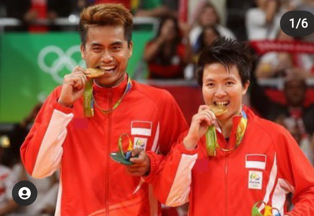 Pasangan Owi/Butet meraih emas di Olimpiade Brasil