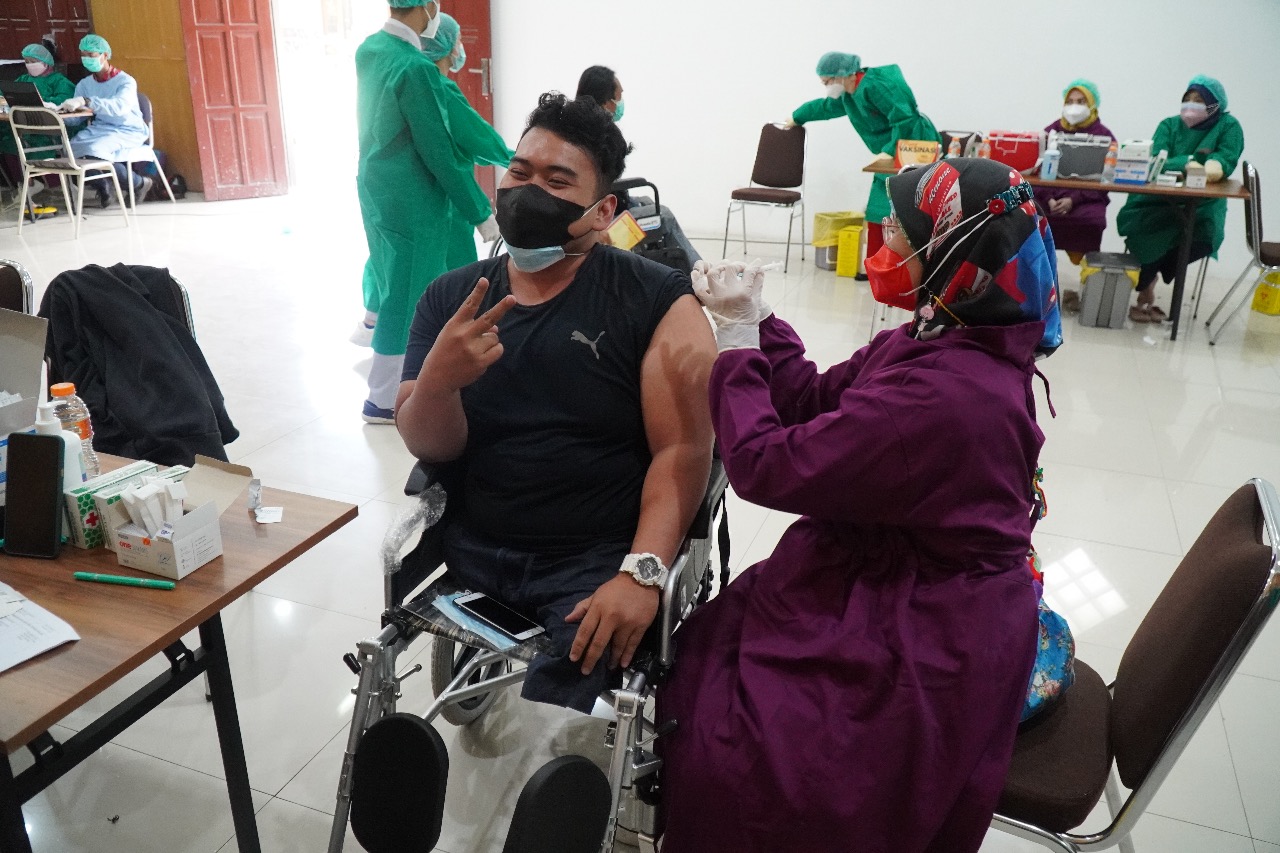 Program Vaksinasi Disabilitas dari Perempuan Tangguh Indonesia (PTI)