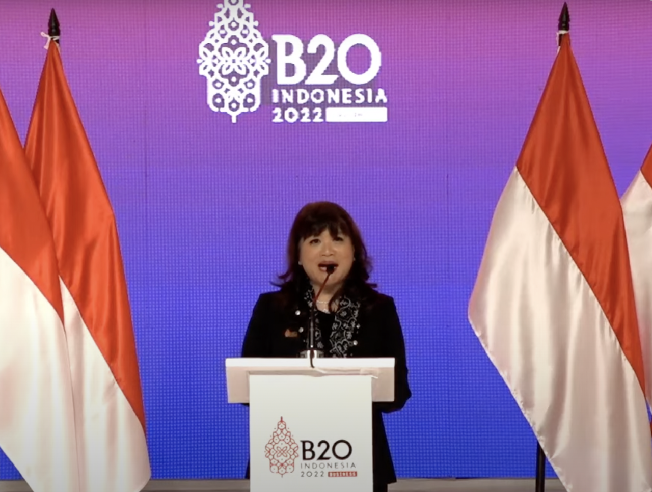 B20 Indonesia Chair Shinta Kamdani