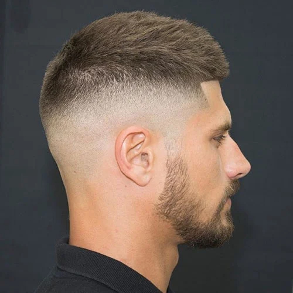 High and tight fade.