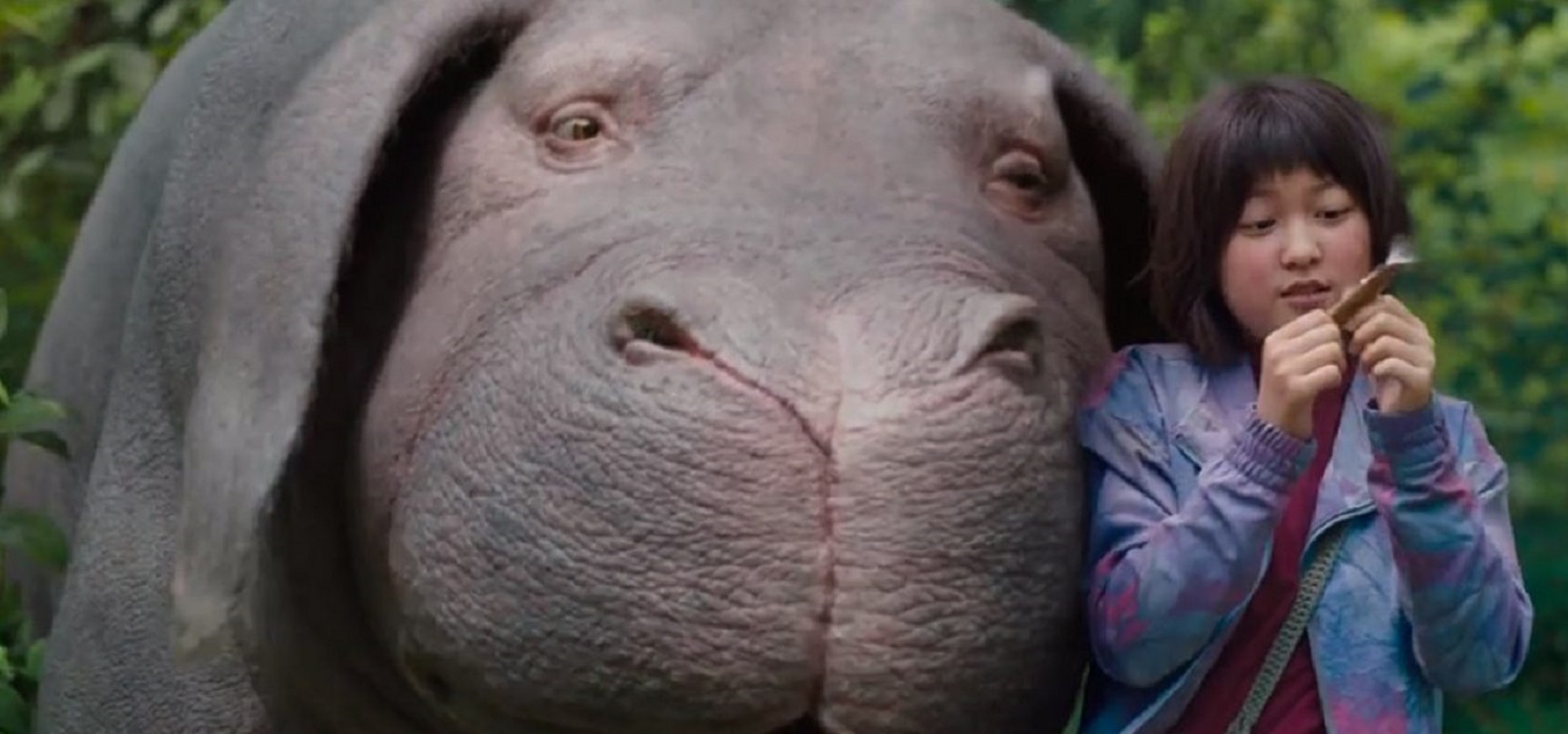 Salah satu adegan dalam film Okja