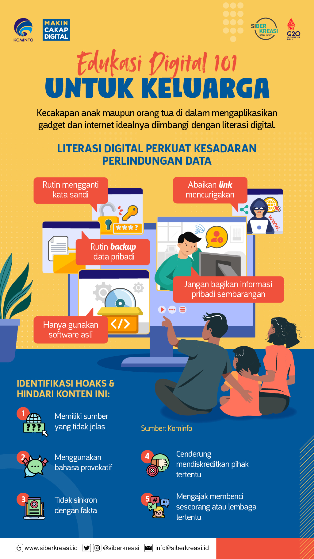 Edukasi Digital 101 untuk Keluarga 