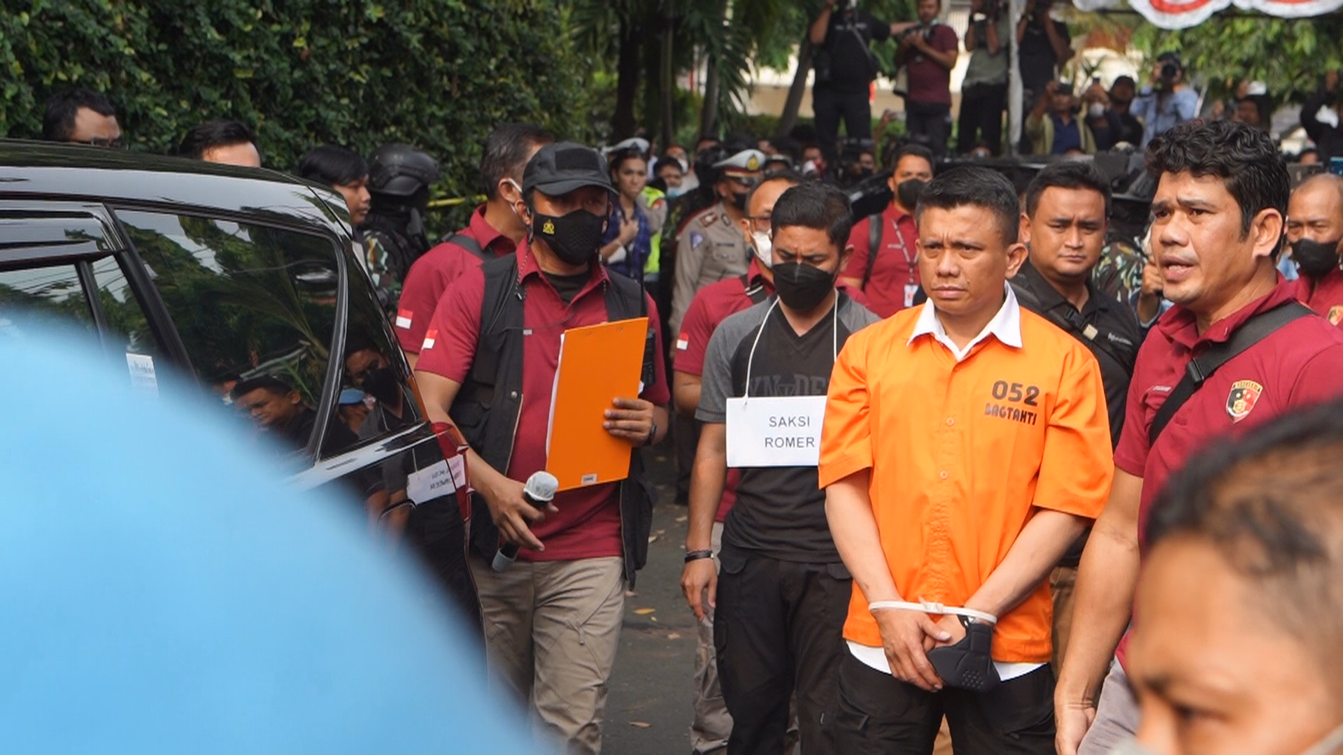 REKONSTRUKSI PEMBUNUHAN BRIGADIR J