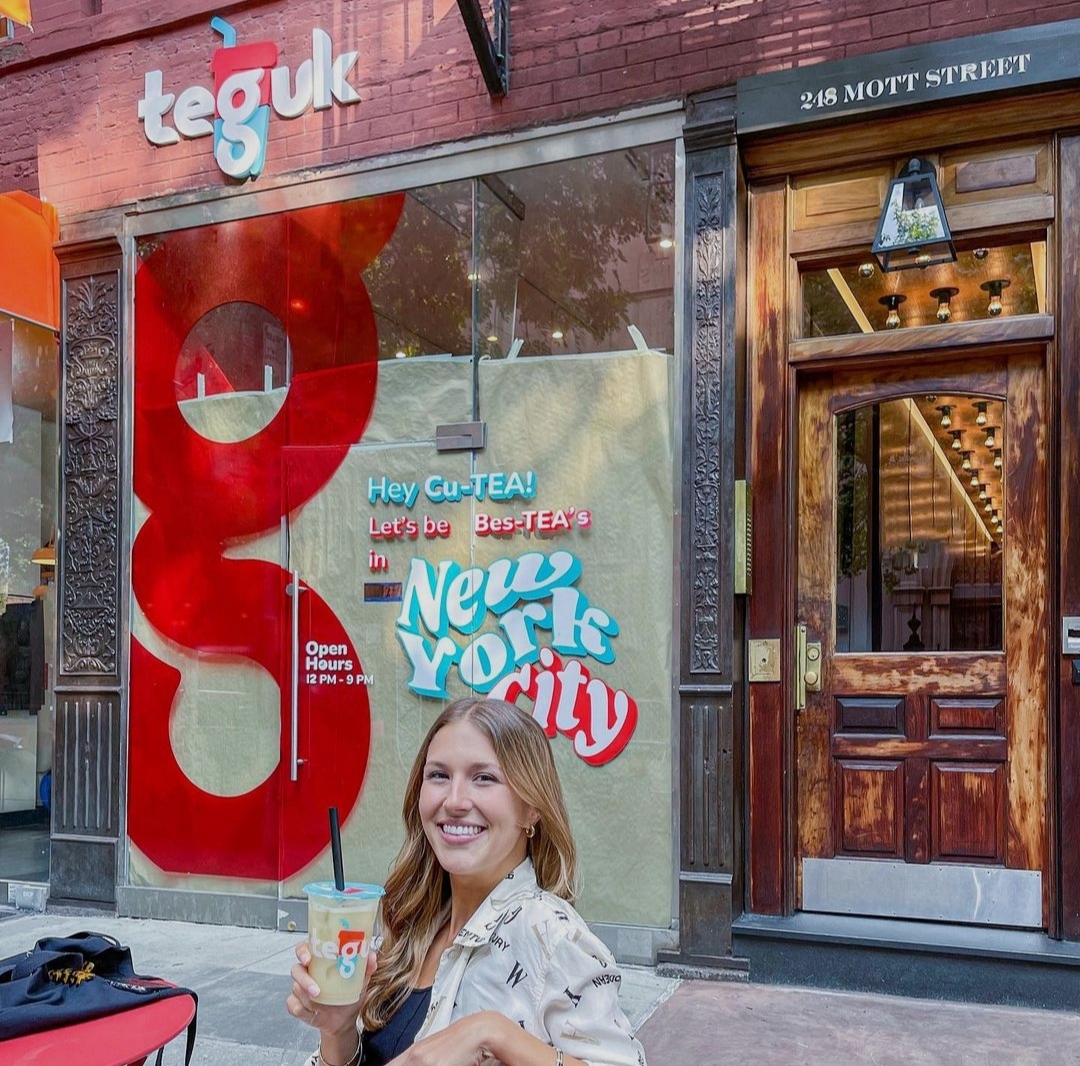 Gerai Teguk di New York