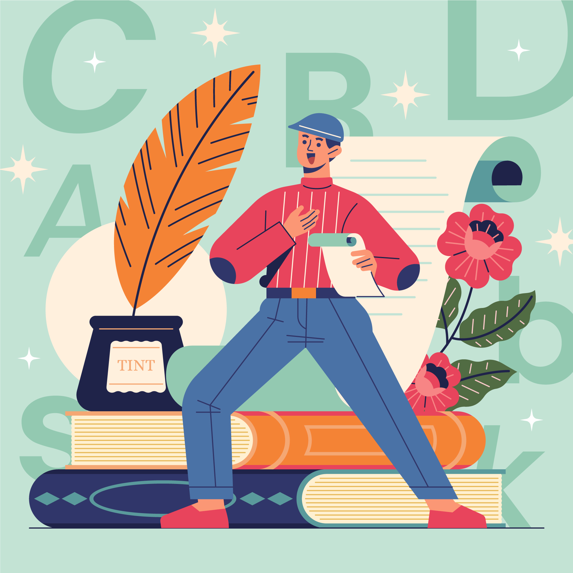 Ilustrasi Puisi Bela Negara