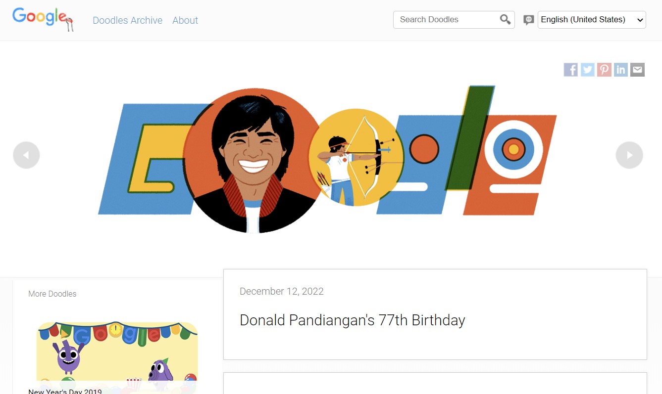 Google Doodle Donald Pandiangan