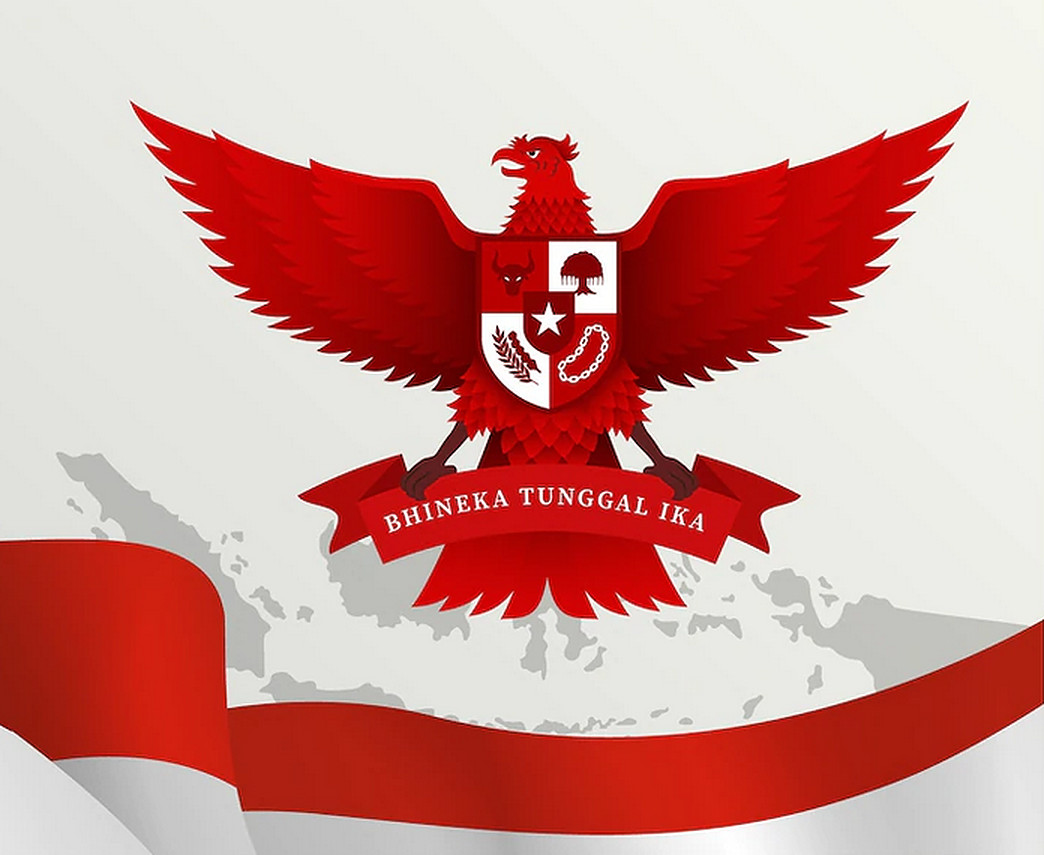 Ilustrasi, lambang negara Republik Indonesia, Garuda Pancasila.