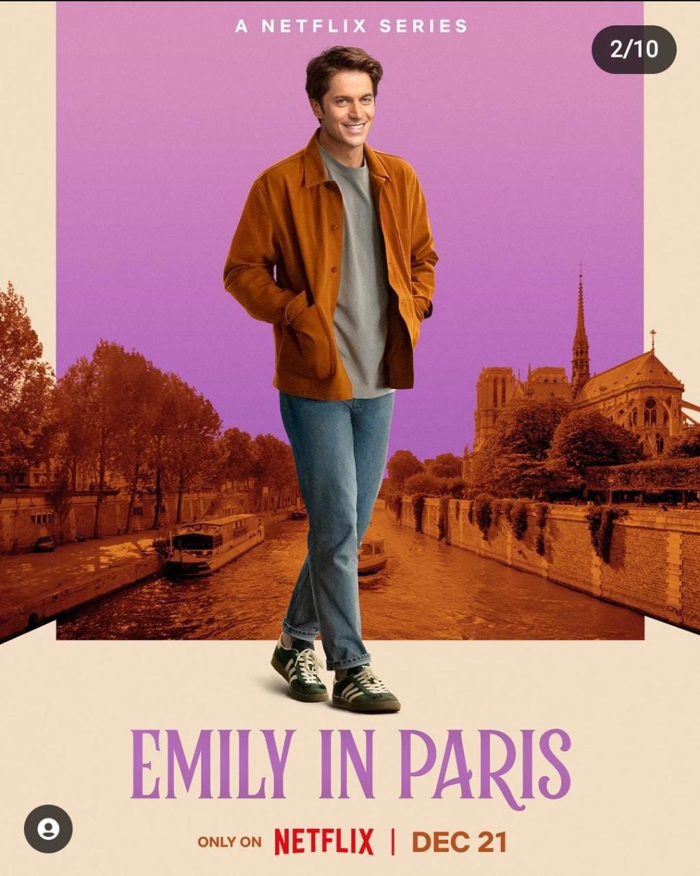 sinopsis Emily In Paris season 3 (Intagram/emilyinparis)