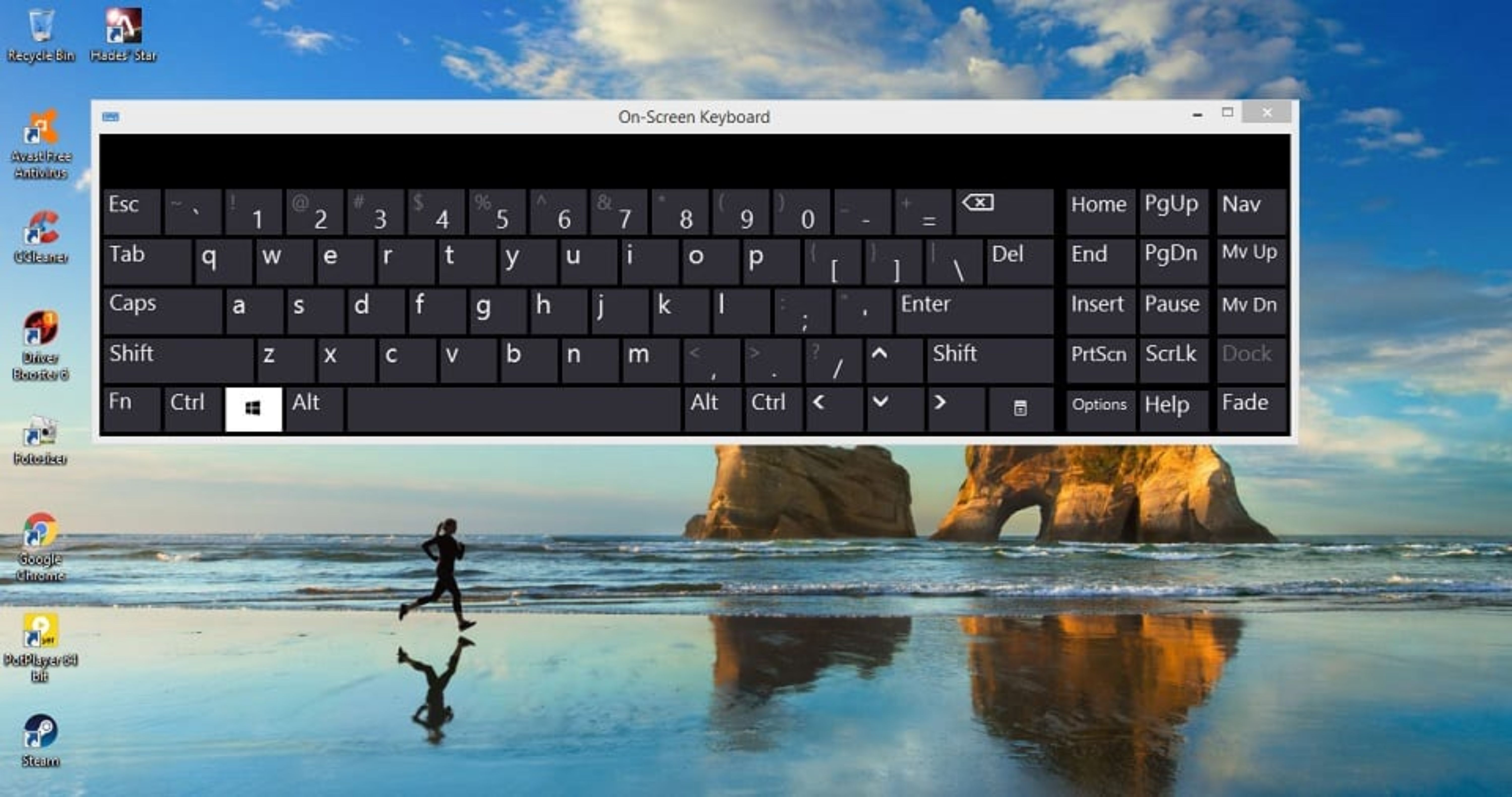 Cara menggunakan screen keyboard laptop