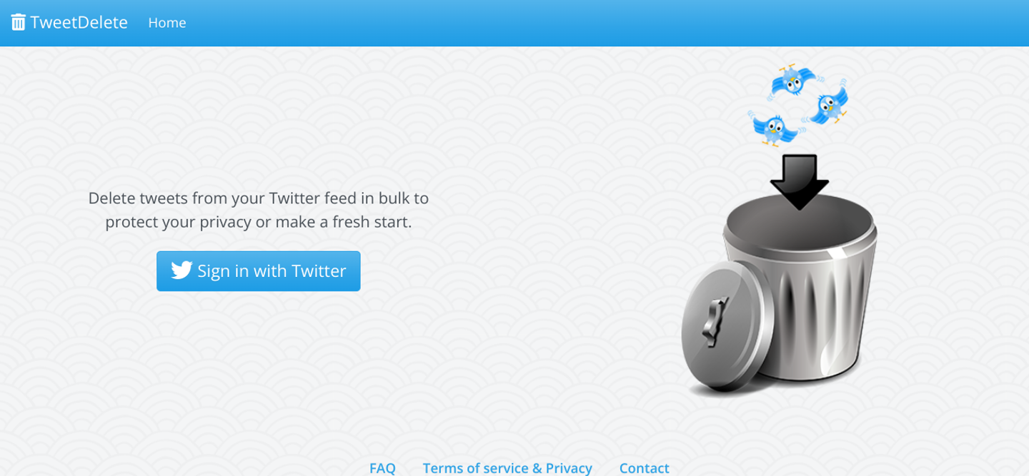 Cara Menghapus Semua Tweet