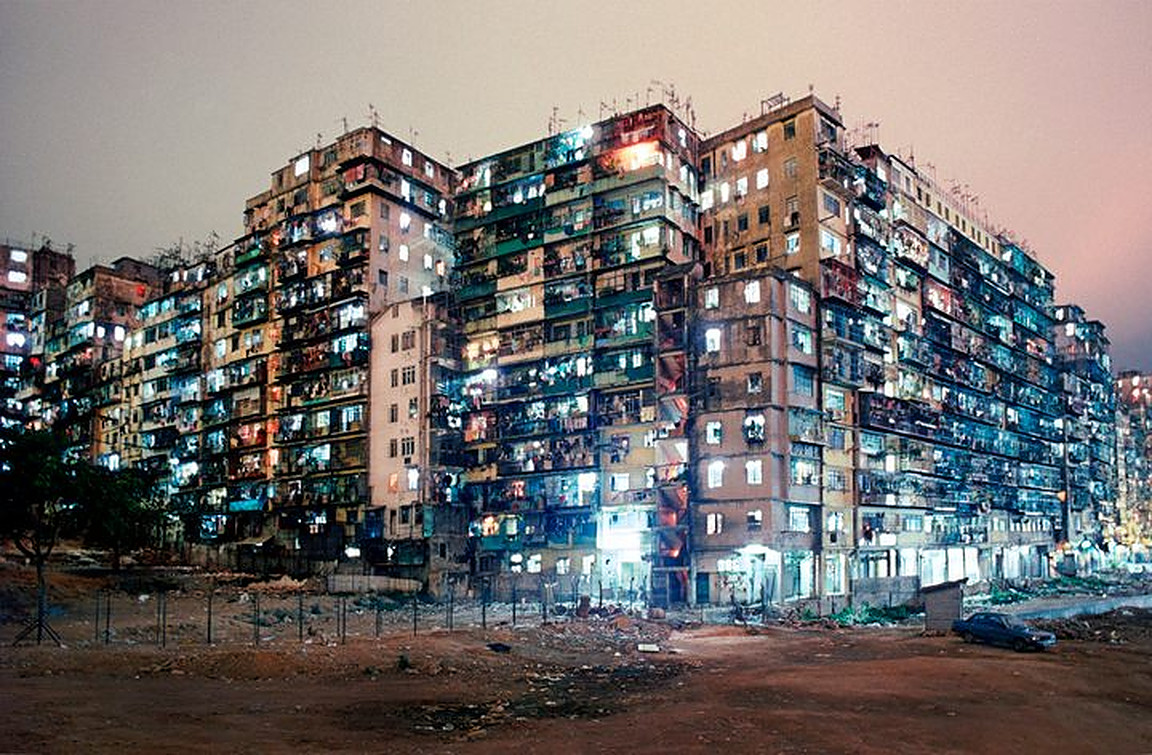 Ilustrasi, Kowloon Walled City.