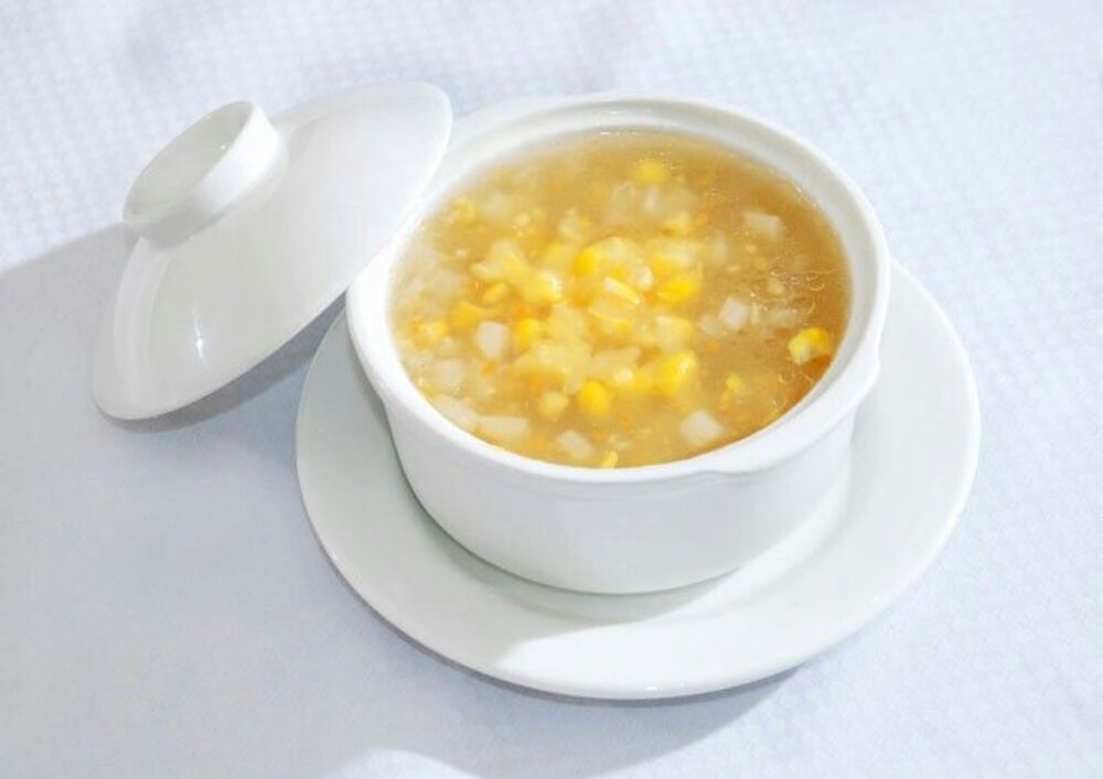 Ilustrasi Bubur Jagung Manis