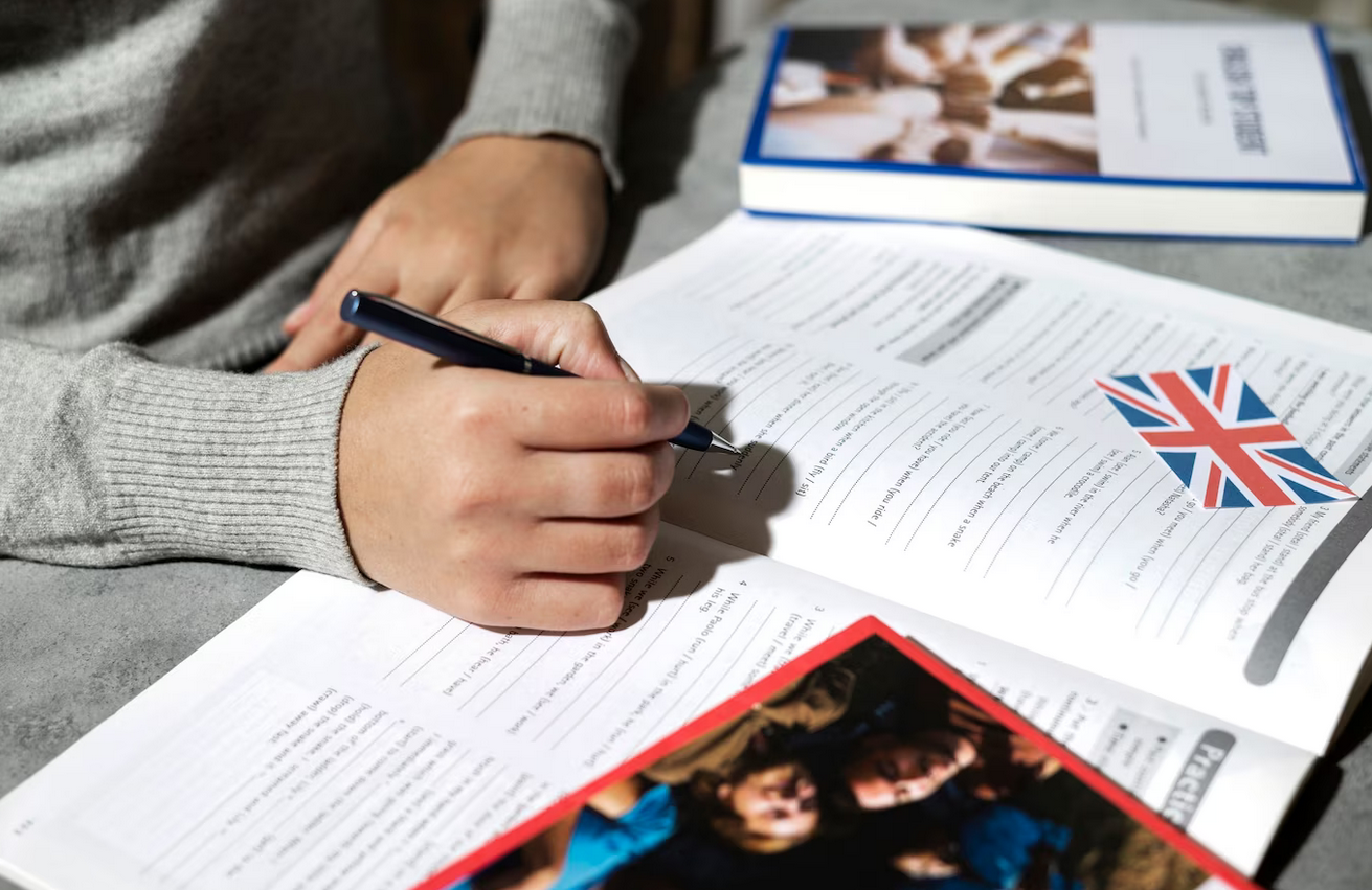 Ilustrasi, belajar bahasa Inggris.