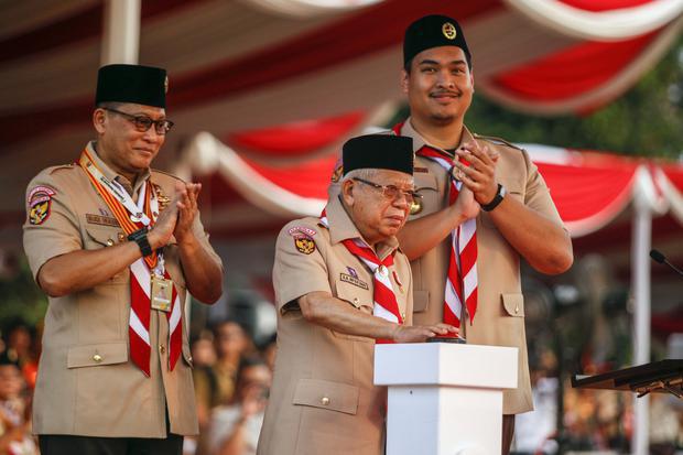 Peringatan HUT ke-62 Pramuka