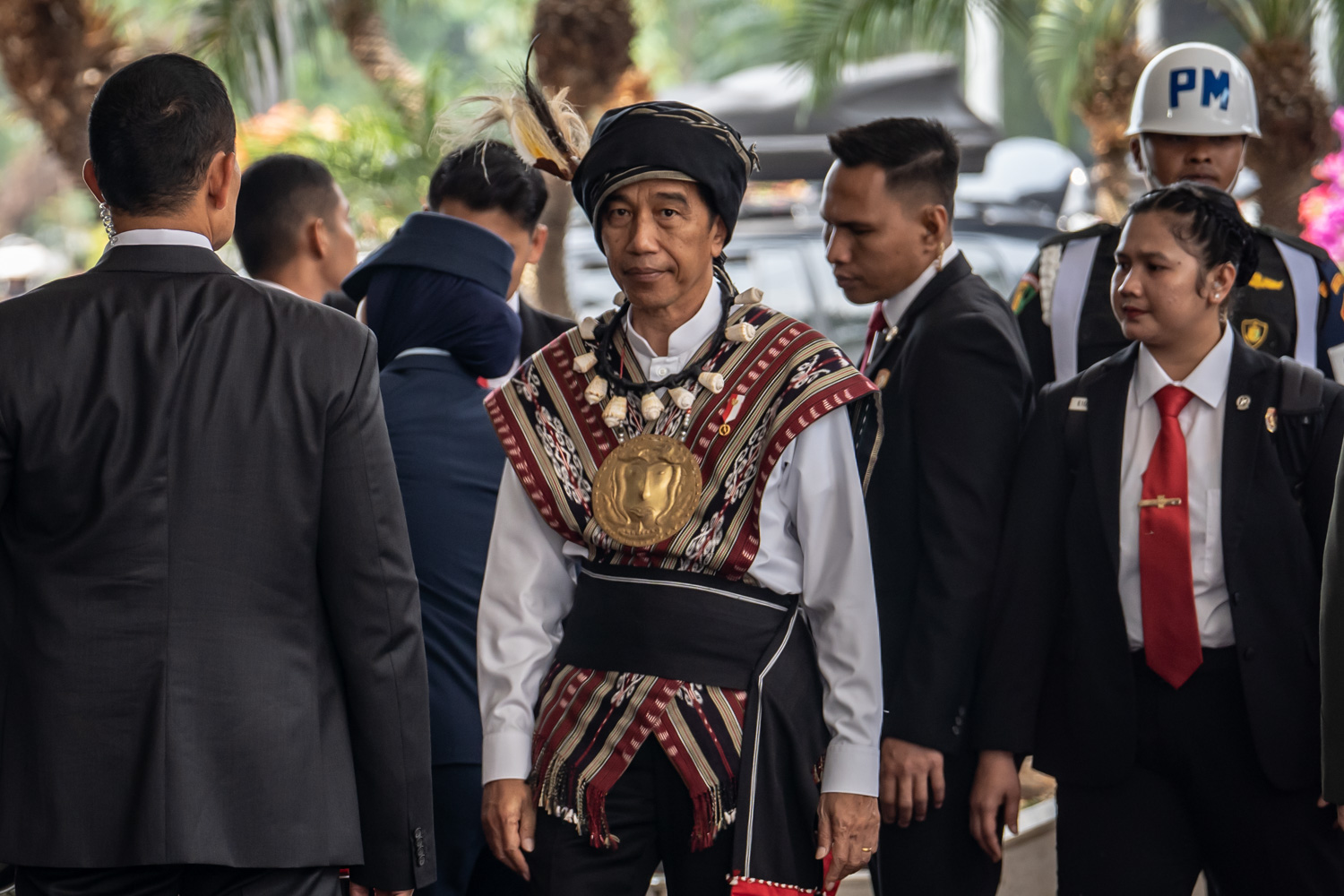 Presiden Meninggalkan Sidang Tahunan MPR