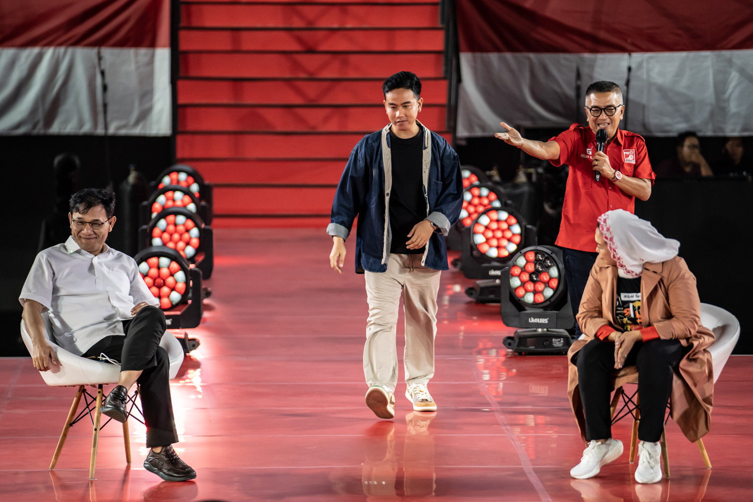 Gibran Hadiri Kopdarnas PSI